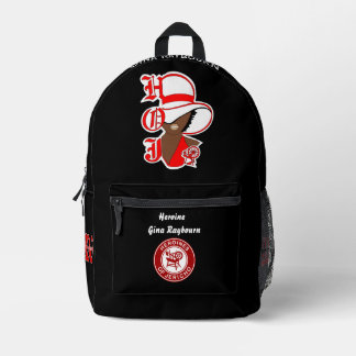 Impresa Heroína de Jericó HOJ Mochila Personalizada