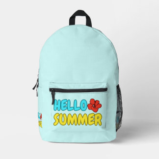 Impresa Hola Mochila de Verano