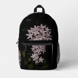 Impresa Imagen de flores en mochila