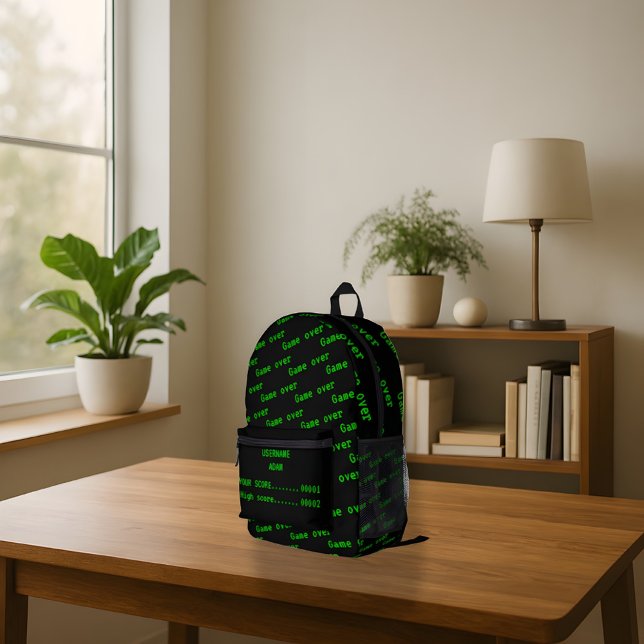Impresa Juego de arcade personalizado sobre mochila (Subido por el creador)