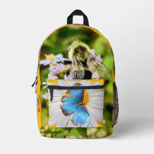 Impresa La mochila de los polinizadores de la naturaleza.
