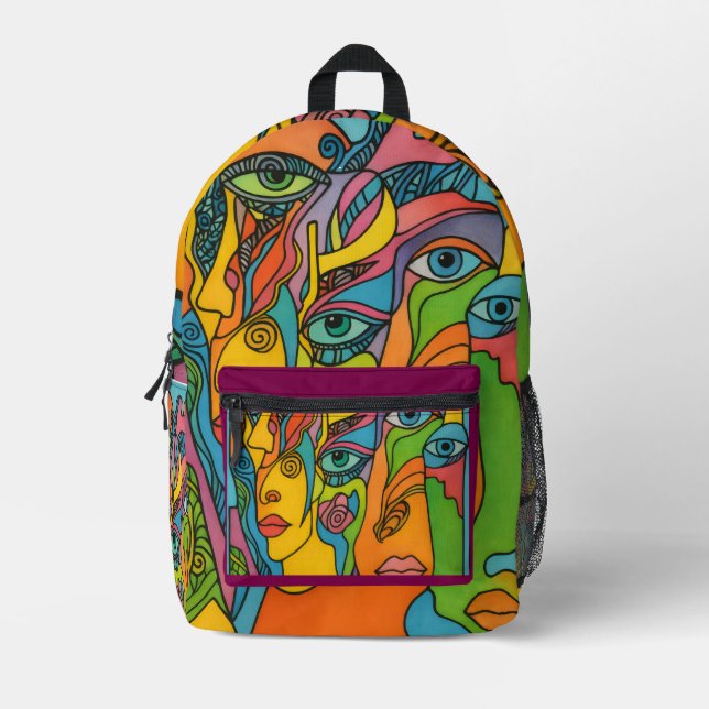 Impresa La mochila funky (Anverso)
