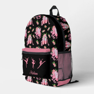 Impresa La mochila personalizada de una bailarina