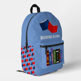Impresa Leer es una mochila divertida
