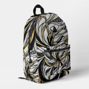 Impresa Mochila Abstract Dancer Gold Monocromo Motion