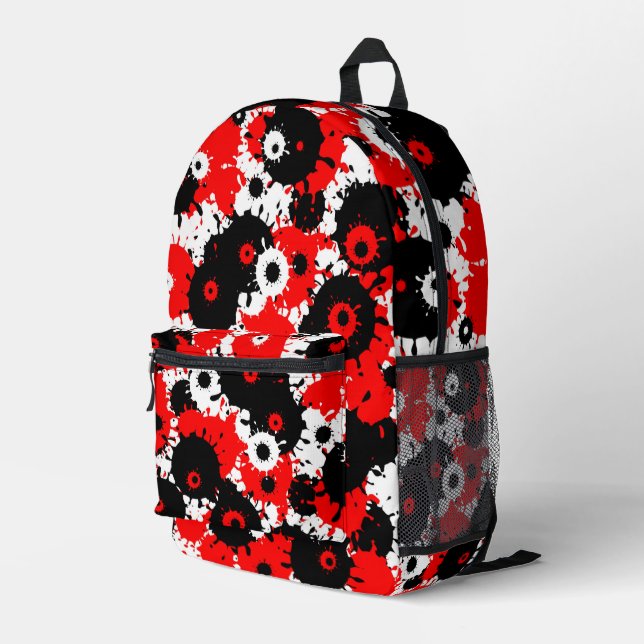 Impresa Mochila abstracta (Esquina derecha trasera )