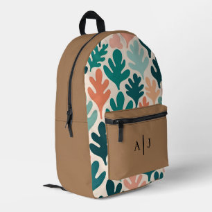 Impresa Mochila adolescente personalizado - Mocha Brown co