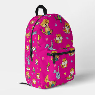 Impresa Mochila Adorable Animal Aovers