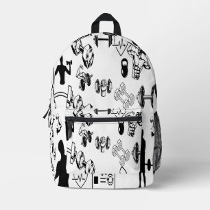 Impresa Mochila Alpha Gym - Diseño Musculoso de empuñadura