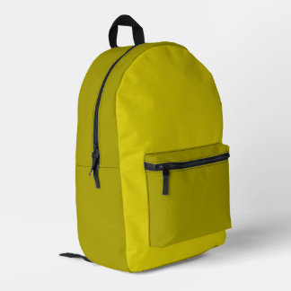 Impresa Mochila Amarilla de Varios Colores 