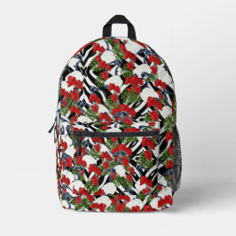 Impresa Mochila Anthurium Sagrado