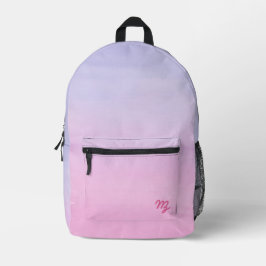 Impresa Mochila Atardecer del Desierto 