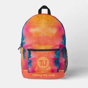 Impresa Mochila audaz del equipo de preescolar para ella