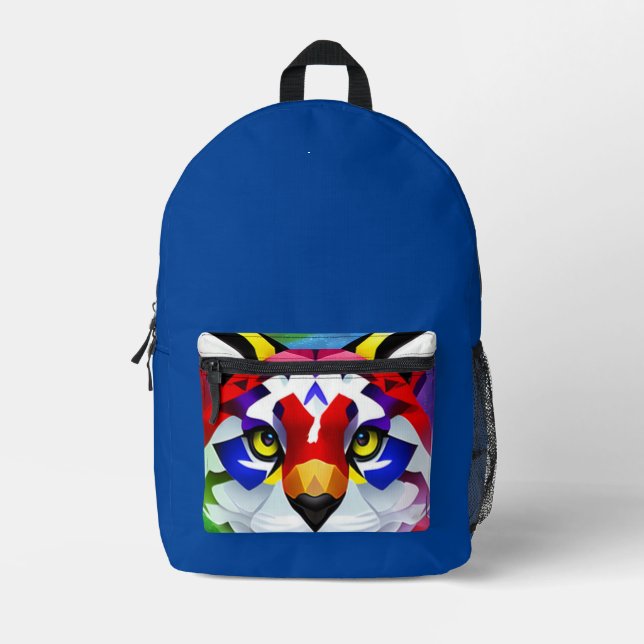 Impresa Mochila azul de Alexander's Cat (Anverso)