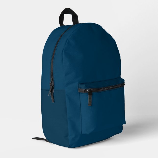 Impresa Mochila Azul Marino   (Esquina izquierda trasera)