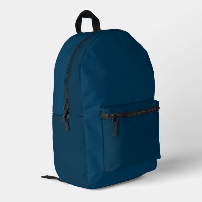 Impresa Mochila Azul Marino (Esquina izquierda trasera)