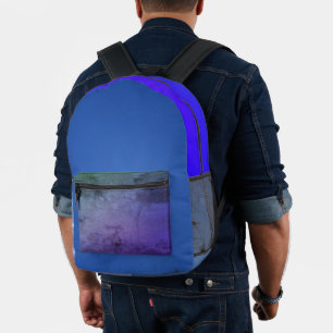 Impresa Mochila azul oscuro