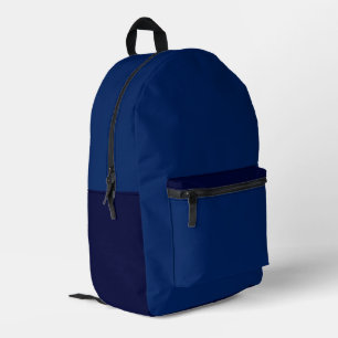 Impresa Mochila azul oscuro multicolor