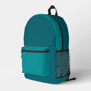 Impresa Mochila azul turquesa multicolor