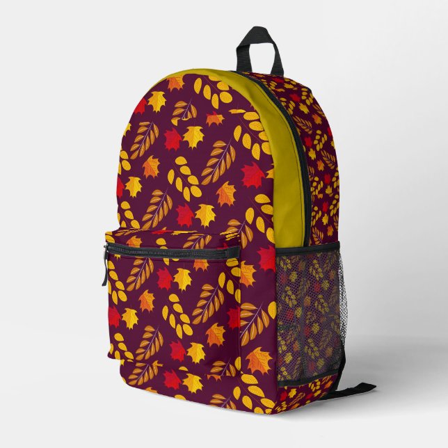 Impresa Mochila "Belleza de Otoño" (Esquina derecha trasera )