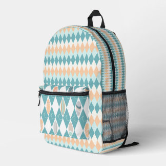 Impresa Mochila boho vibraciones de playa