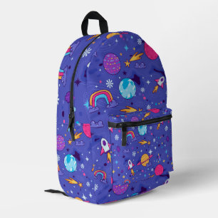 Impresa Mochila Bonita del Espacio Exterior