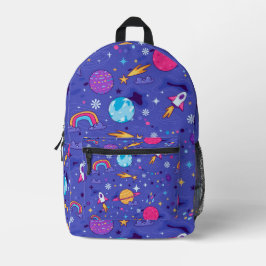 Impresa Mochila Bonita del Espacio Exterior