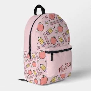 Impresa Mochila Charm en aula