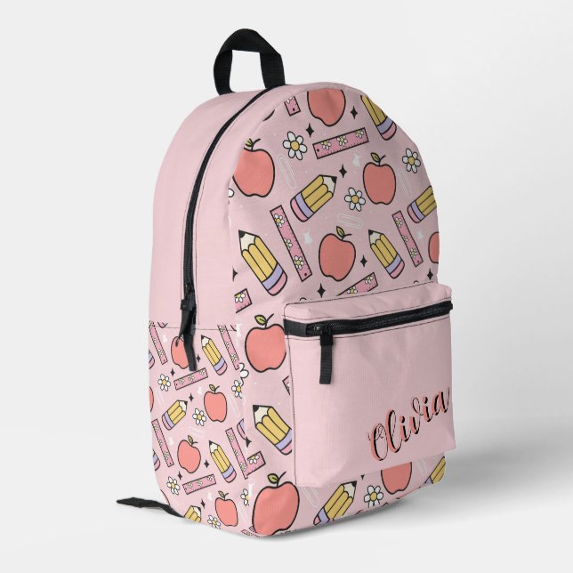 Impresa Mochila Charm en aula (Esquina izquierda trasera)