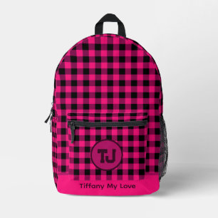 Impresa Mochila Clásica de Equipo con Monograma para Ella