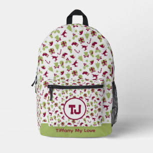 Impresa Mochila clásica de gimnasio deportivo para niños