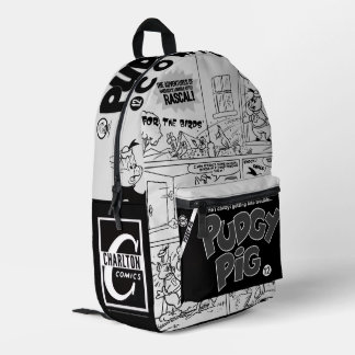 Impresa Mochila clásica PUDGY PIG