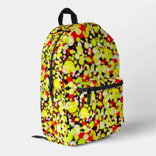Impresa Mochila colorida con burbujas