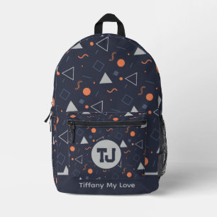 Impresa Mochila Colorida Deportiva Preescolar Patterada