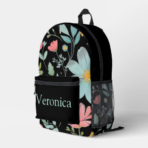 Impresa Mochila colorida personalizada, niños lindos
