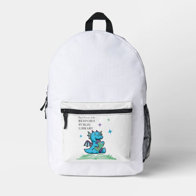 Impresa Mochila con Cam el Dragón (Anverso)