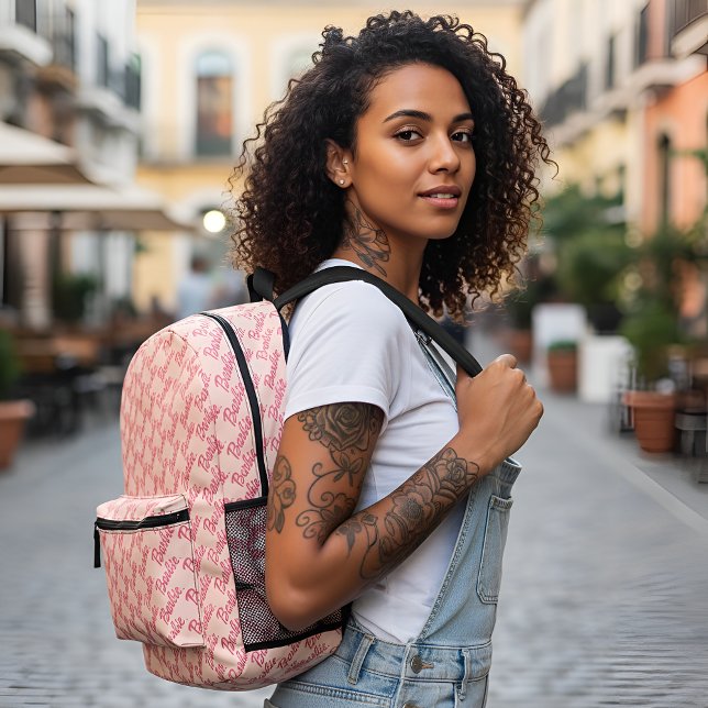 Impresa Mochila con estampado de barba (Subido por el creador)