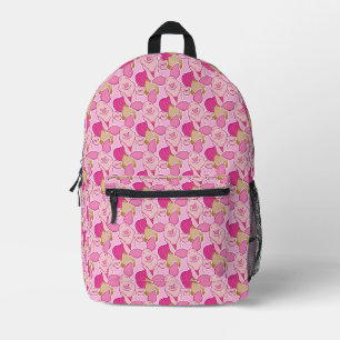 Impresa Mochila con estampado de cerdito