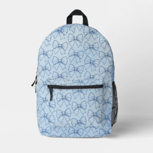 Impresa Mochila con estampado de corbata