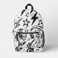 Mochila con estilo de boceto para adolescentes: Do