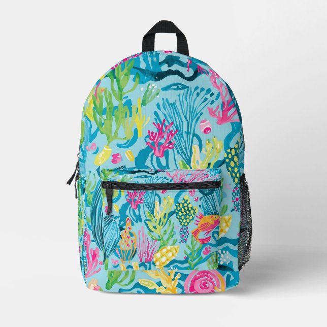 Impresa Mochila con gráfico elegante (Anverso)