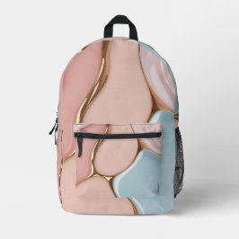 Impresa Mochila con gráfico elegante