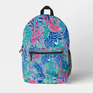 Impresa Mochila con gráfico elegante