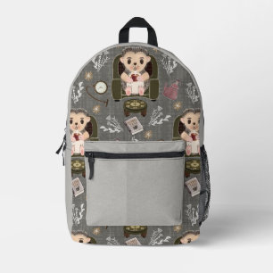 Impresa Mochila con Holly la Erizo y Té de Hierbas
