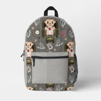 Impresa Mochila con Holly la Erizo y Té de Hierbas