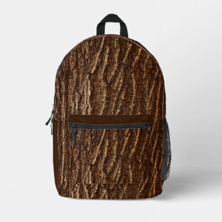 Impresa Mochila 'Corteza de ÁRBOL' Woodsy