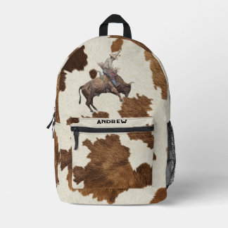 Impresa Mochila Cowboy Bull Rider Boys | Rodeo occidental