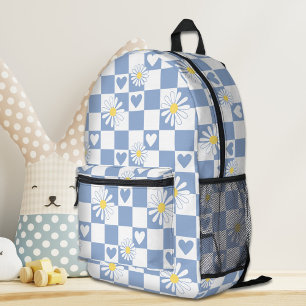 Impresa Mochila Cuadrada Gris