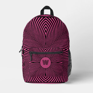 Impresa Mochila cuántica de ilusión rosa: el estilo se enc