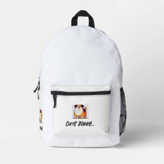 Impresa Mochila Cute Doggy